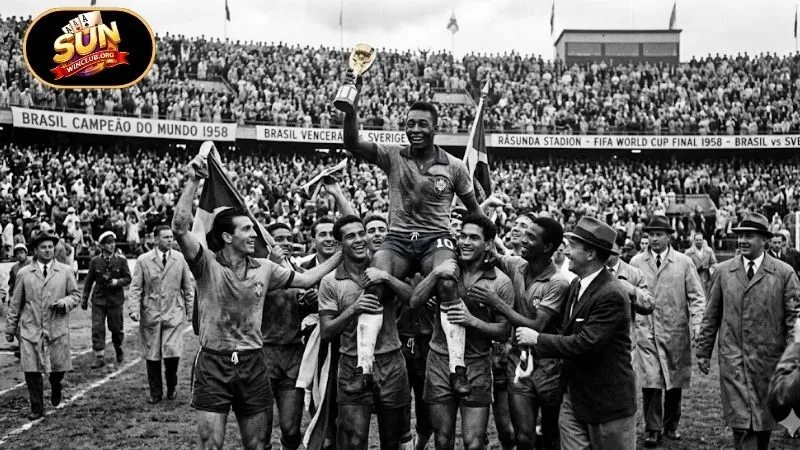 Brazil giành vô địch World Cup 1958 tại Thụy Điển