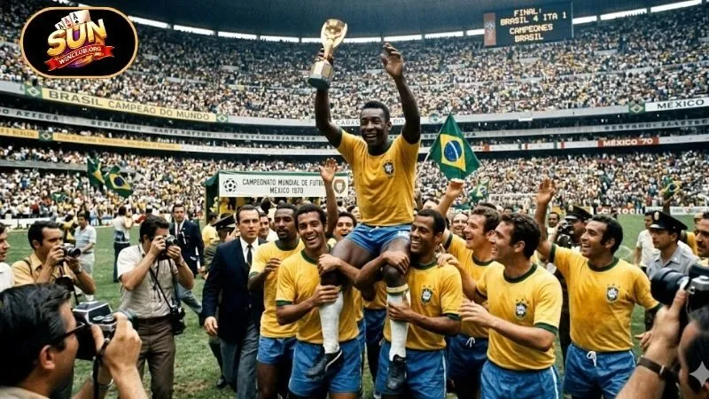 Brazil vô địch World Cup 1970 tại Mexico
